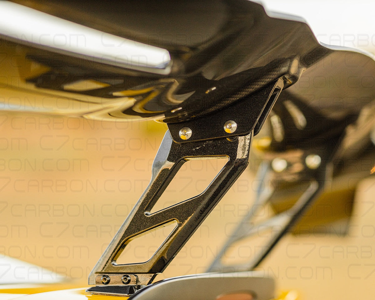 Corvette C7 Chassis Mounted Rear Wing | Legacy image 10