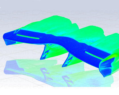 Corvette C7 Chassis Mounted Rear Wing | Legacy image 5