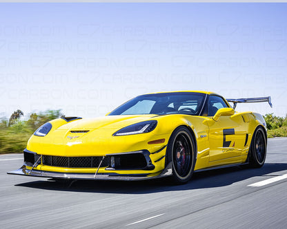 Corvette C6 | Z06 / GS / ZR1 Bumper Canards image 3