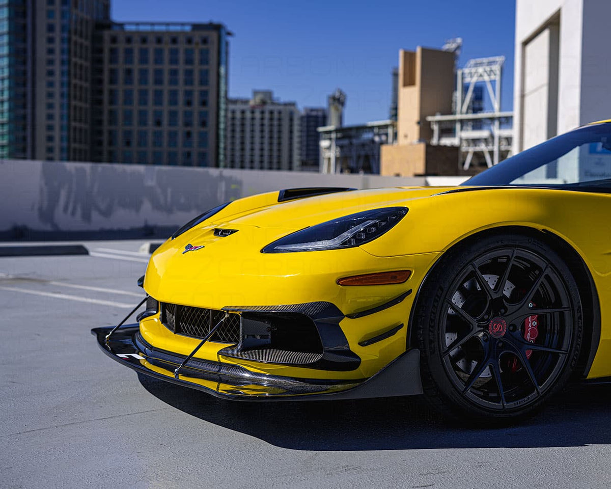 Corvette C6 | Z06 / GS / ZR1 Bumper Canards image 1