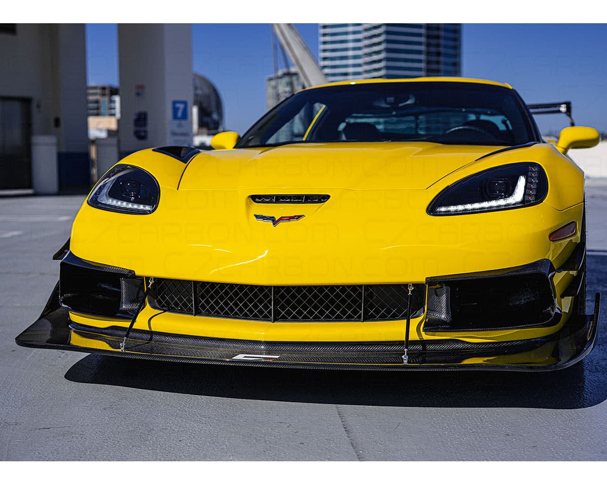 Corvette C6 | Z06 / GS / ZR1 Bumper Canards image 2