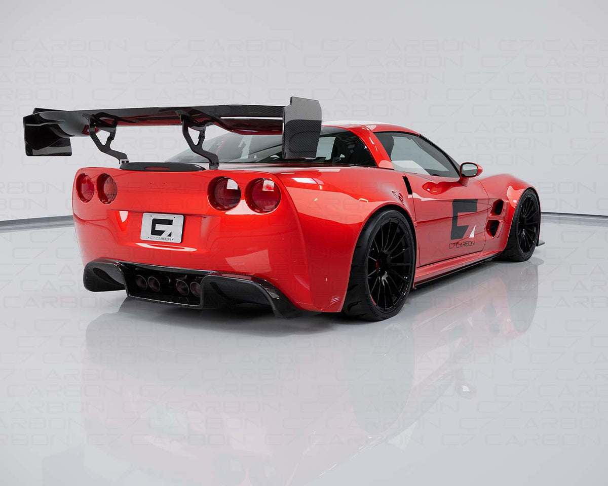 Wide Body Kit | Corvette C6 (2005-2013) | C6R Racing Style image 4