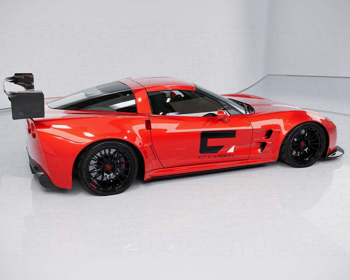 Wide Body Kit | Corvette C6 (2005-2013) | C6R Racing Style image 2