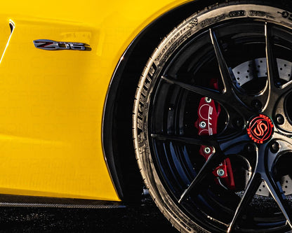 Front Fender Rear Mudflaps | Corvette C6 Z06/GS/ZR1 (2006-2013) | Carbon Fiber ZR1 Style image 3