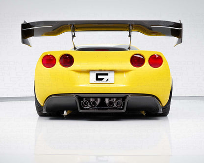 Victory Chassis Mounted Rear Spoiler | Corvette C6 (2005-2013) | High Downforce Carbon Fiber Wing image 6