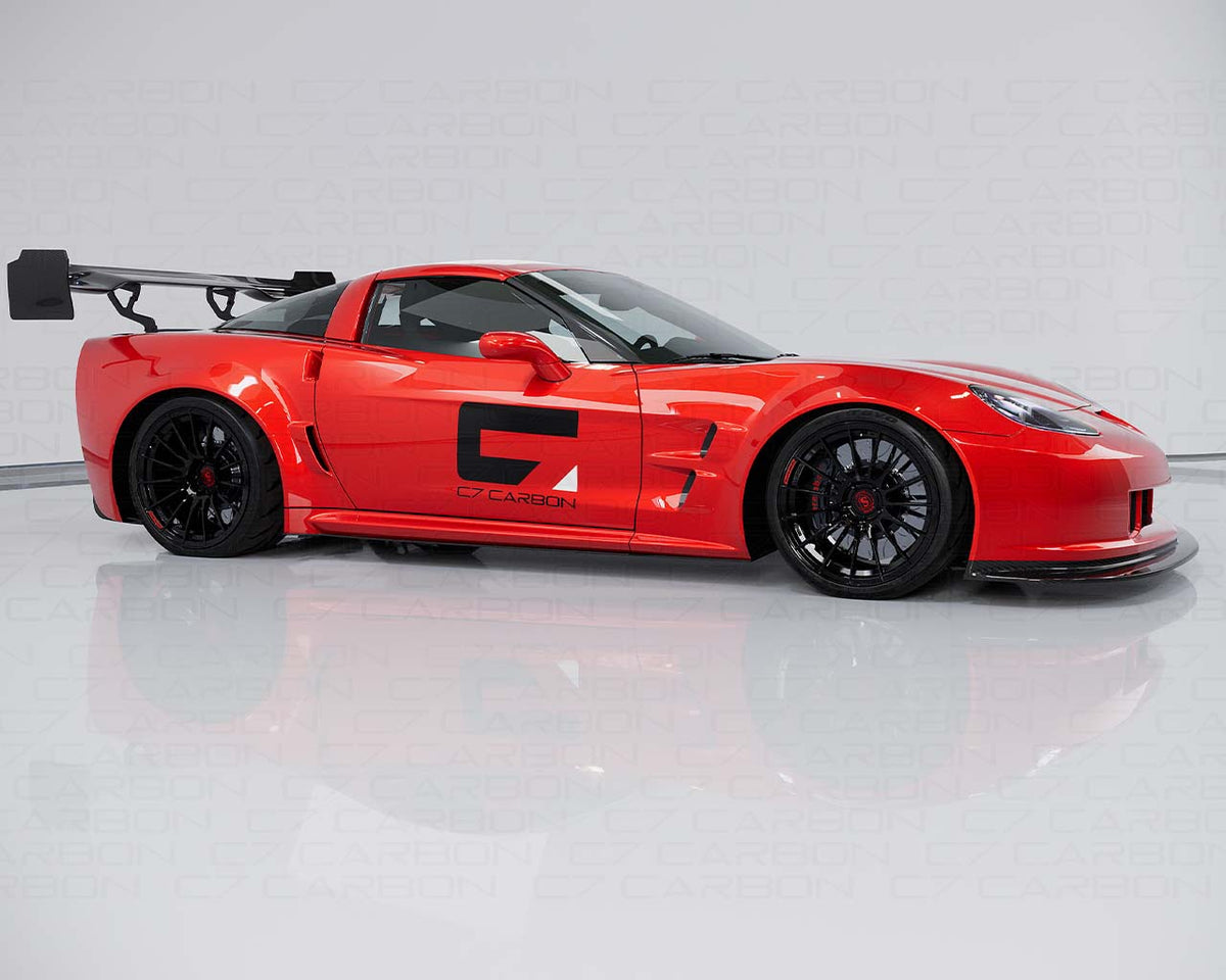 Victory Chassis Mounted Rear Spoiler | Corvette C6 (2005-2013) | High Downforce Carbon Fiber Wing image 5
