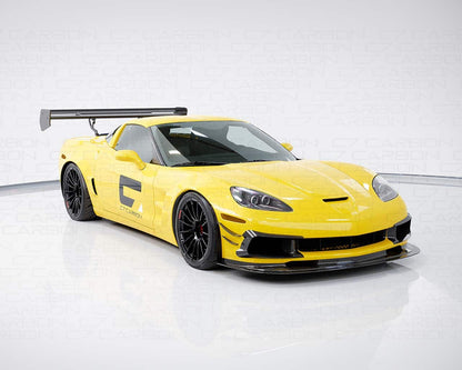 Daytona Chassis Mounted Rear Spoiler | Corvette C6 (2005-2013) | Carbon Fiber High-Downforce Wing image 5
