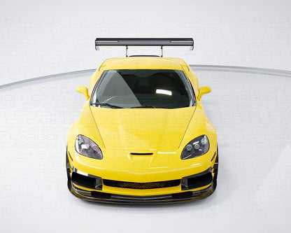 Daytona Chassis Mounted Rear Spoiler | Corvette C6 (2005-2013) | Carbon Fiber High-Downforce Wing image 3