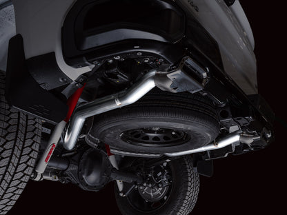 AWE 0FG Catback Split Rear Exit Exhaust for 4th Gen Silverado/Sierra 1500 6.2L (with bumper cutouts) - OE Tips image 4