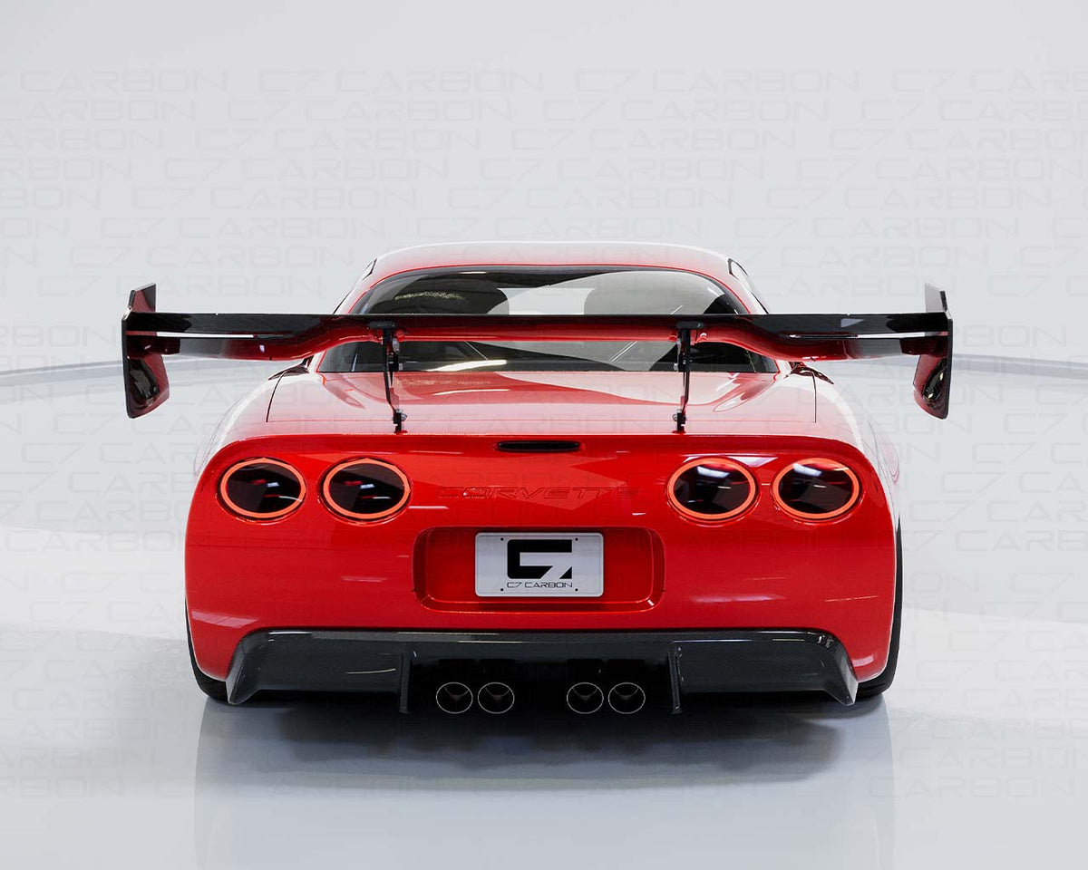 Victory Chassis Mount Spoiler | Corvette C5 (1997-2004) | High Downforce Rear Wing image 3