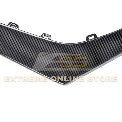 2019-24 Camaro ZL1 1LE Dry Cabon Fiber Front Air Duct Bezels & Canard Dive Planes image 12