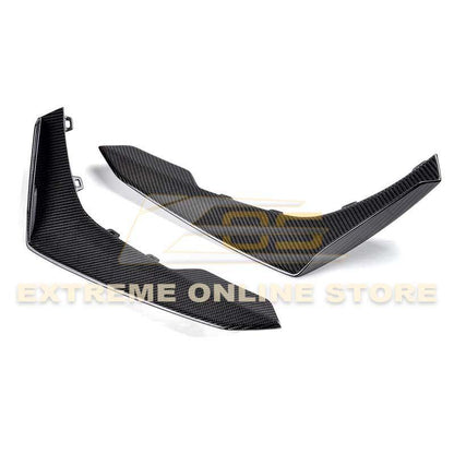 2019-24 Camaro ZL1 1LE Dry Cabon Fiber Front Air Duct Bezels & Canard Dive Planes image 13