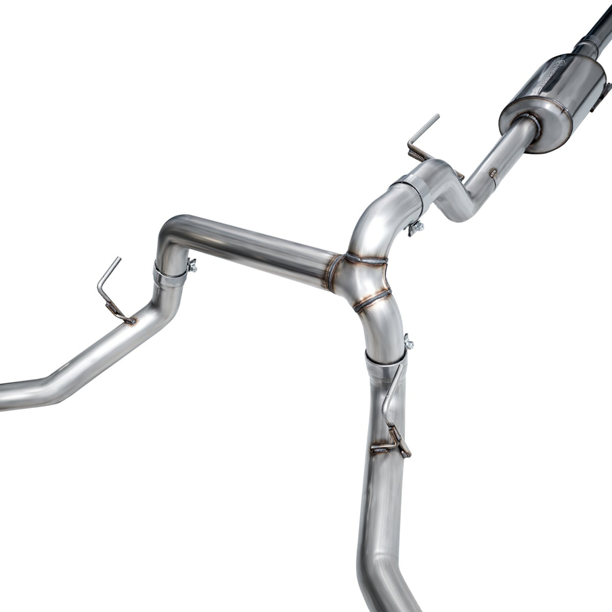 AWE 0FG Resonated Catback for '21+ Ford F-150 Tremor (With Bumper Cutouts) - Diamond Black Tips image 16