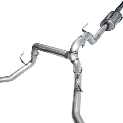 AWE 0FG Resonated Catback for '21+ Ford F-150 Tremor (With Bumper Cutouts) - Diamond Black Tips image 16