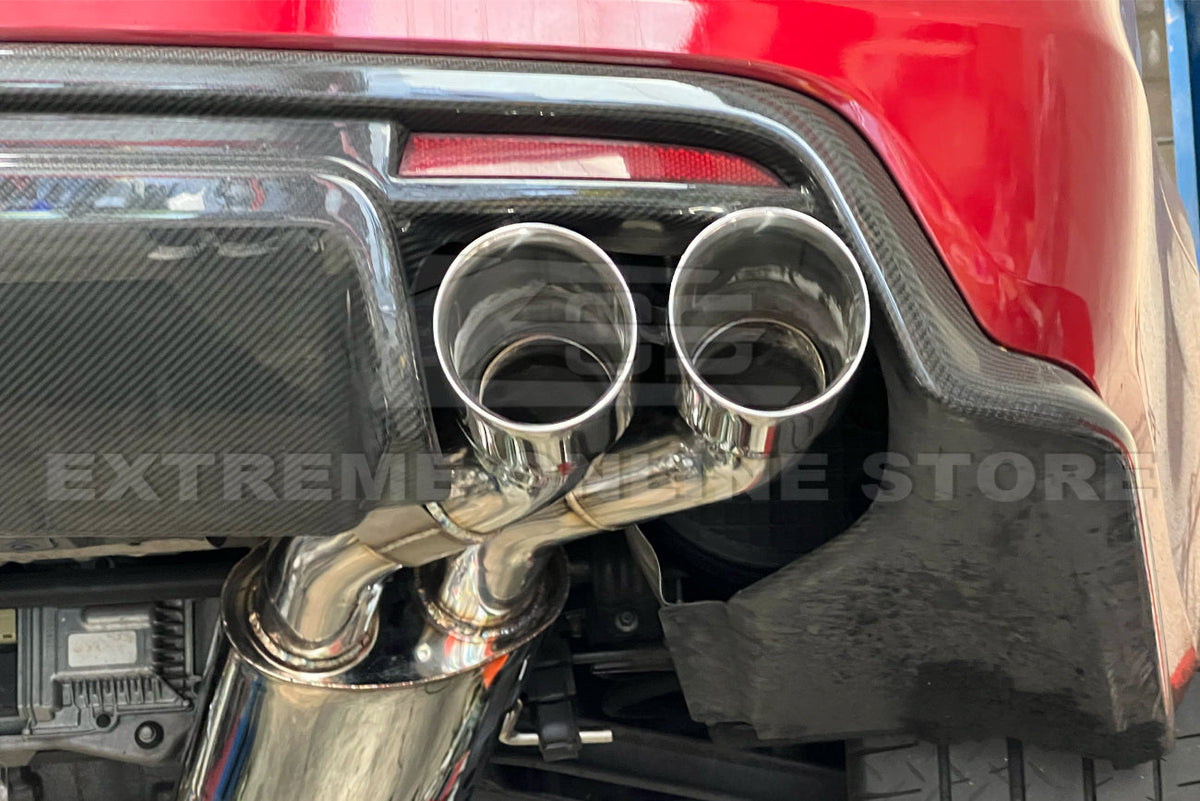 2016-19 Cadillac CTS-V Dual-Mode Mufflers Axle-Back Exhaust System image 7