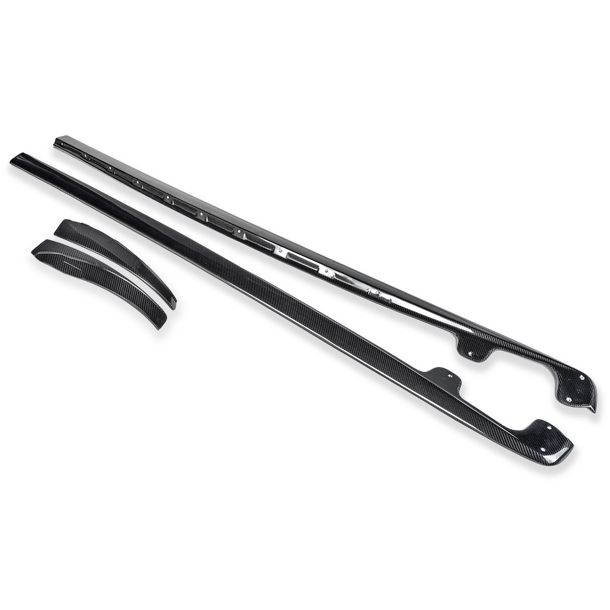 Corvette C6 Grand Sport / Z06 / ZR1 Side Skirts Rocker Panels image 2