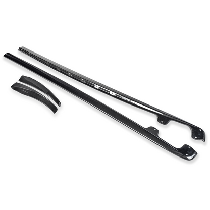 Corvette C6 Grand Sport / Z06 / ZR1 Side Skirts Rocker Panels image 2