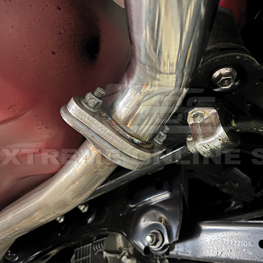 2022-Up Subaru WRX | Axle Back Muffler Delete Single Wall 4 Quad Tips Exhaust image 7