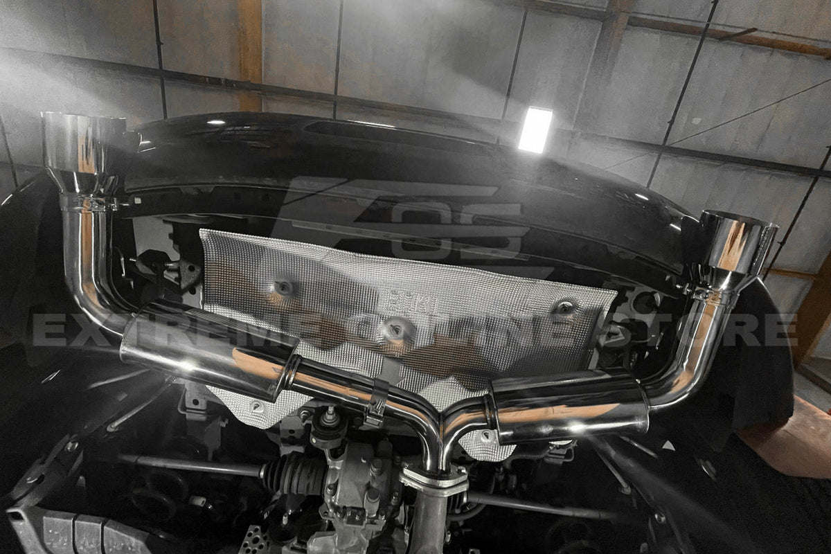 2019-Present Mazda 3 Hatchback Axle Back Dual Tips Muffler Exhaust image 6