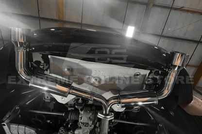 2019-Present Mazda 3 Hatchback Axle Back Dual Tips Muffler Exhaust image 6