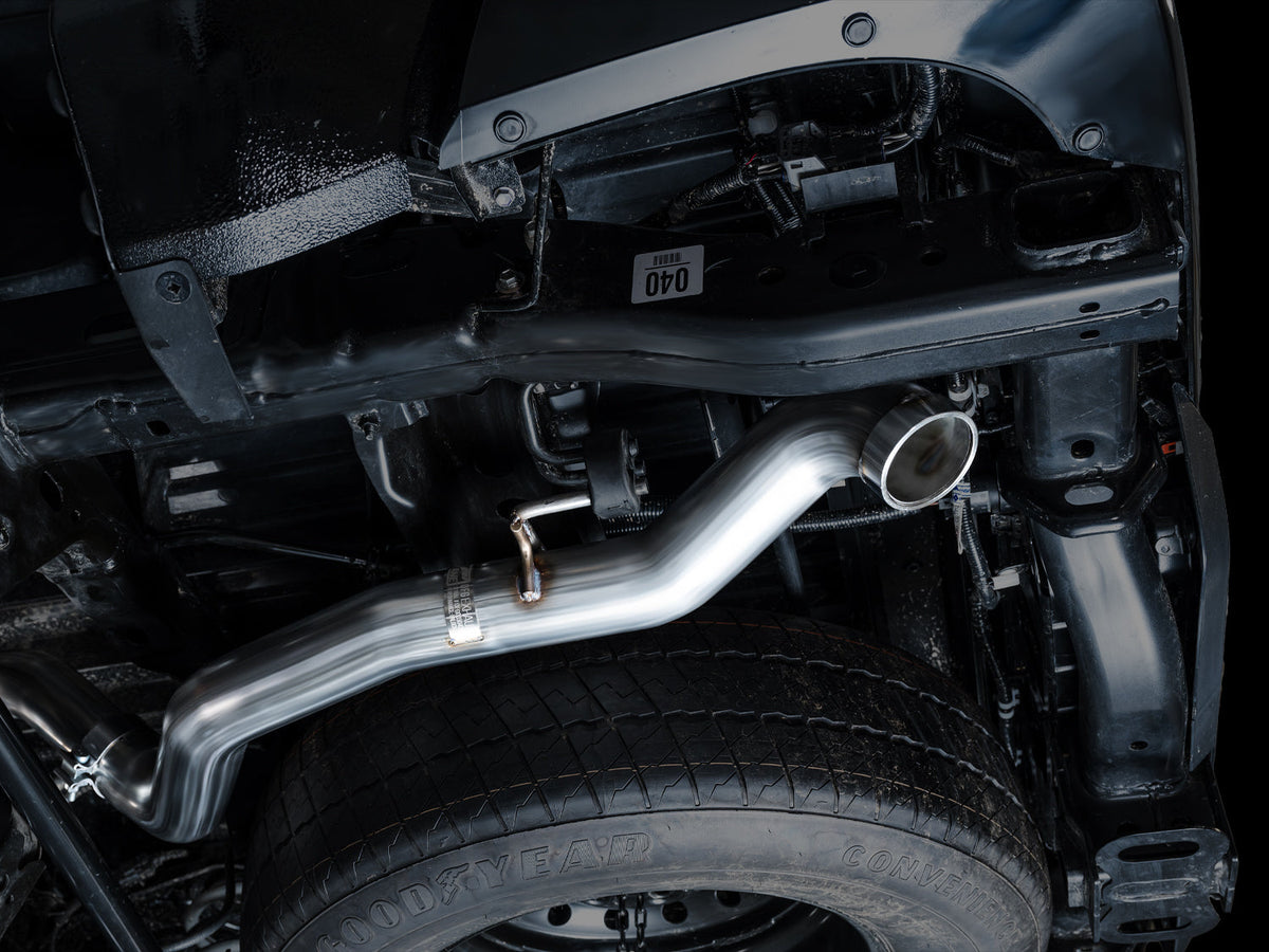 AWE 0FG Exhaust for 4th Gen Toyota Tacoma - BashGuard Only image 6