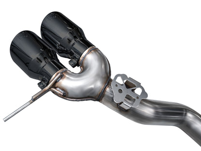 AWE Track Edition Exhaust for BMW G87 M2 - Diamond Black Tips image 14
