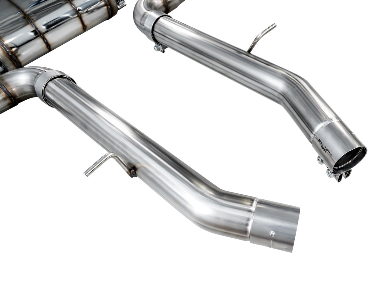 AWE Valved SwitchPath™ Axleback Exhaust for BMW F97 X3 M / F98 X4 M - Chrome Silver Tips image 10