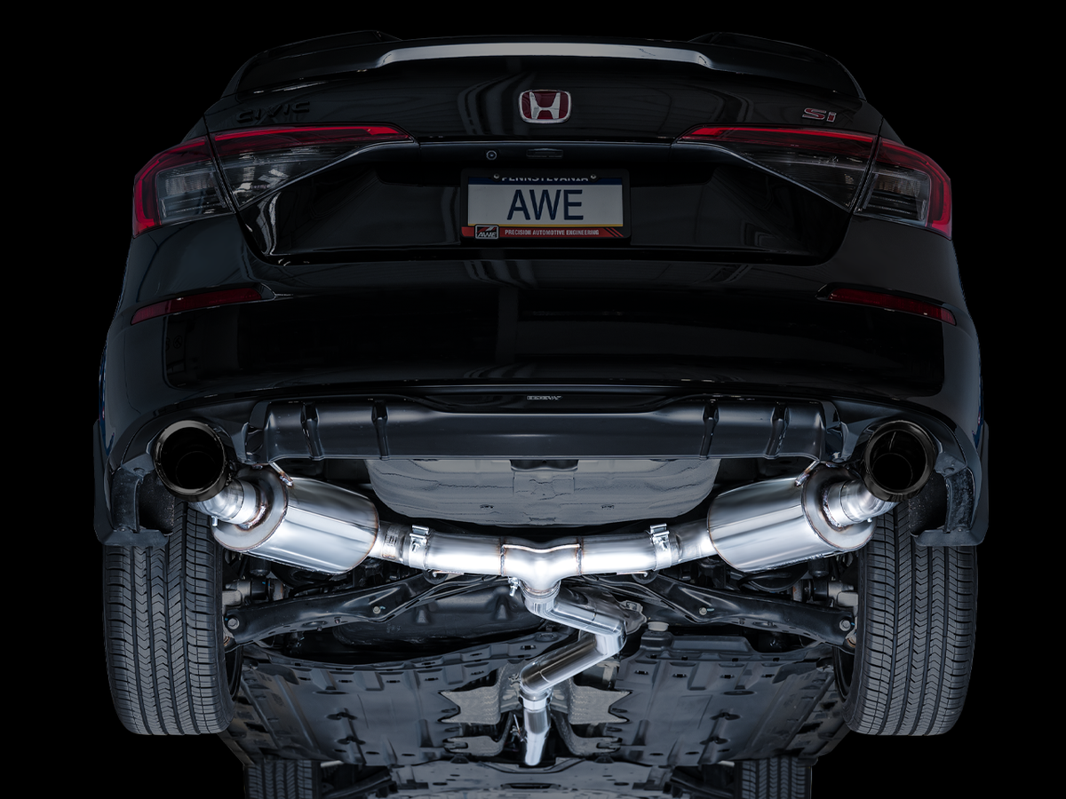 AWE Touring Edition Exhaust for FE1 Civic Si/DE4 Acura Integra image 11