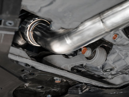 AWE Touring Edition Exhaust for FL5 Civic Type R - Triple Diamond Black Tips image 10