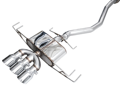 AWE Touring Edition Exhaust for DE5 Integra Type-S - Triple Chrome Silver Tips image 21