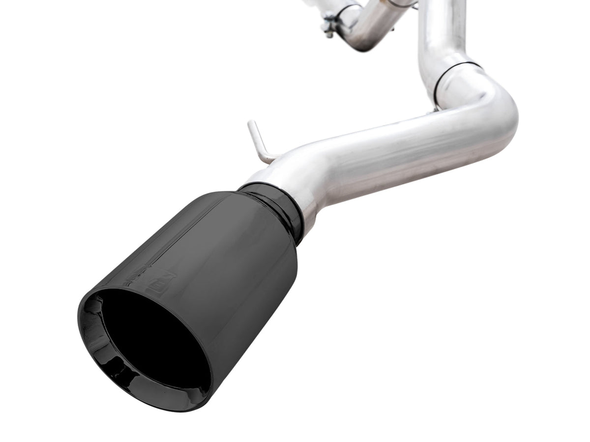 AWE 0FG Catback Exhaust for Ford Bronco with BashGuard™ - Single 5 Diamond Black Tip image 8