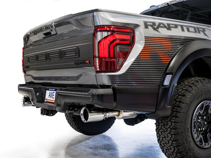 AWE SwitchPath™ Exhaust for Gen 3 Raptor R - Chrome Silver Tips image 7