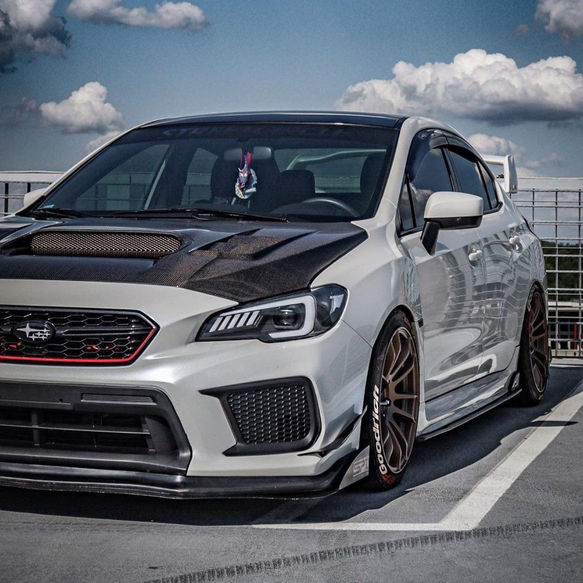 2015-21 Subaru WRX | STi Window Visors Wind Deflectors Rain Guards image 1
