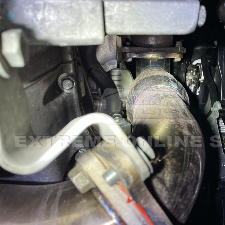 2017-21 Honda Civic 1.5T High Flow Cat / Catless Downpipe image 7