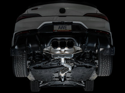 AWE Touring Edition Exhaust for DE5 Integra Type-S - Triple Diamond Black Tips image 12