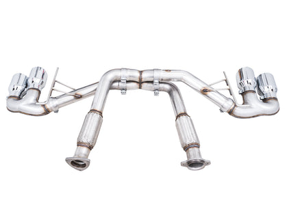 AWE Track Edition Exhaust for C8 Corvette -- Chrome Silver Tips image 5