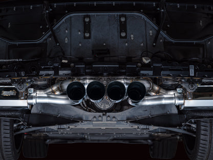 AWE SwitchPath Exhaust for C8 Corvette Z06 - Diamond Black Tips image 2