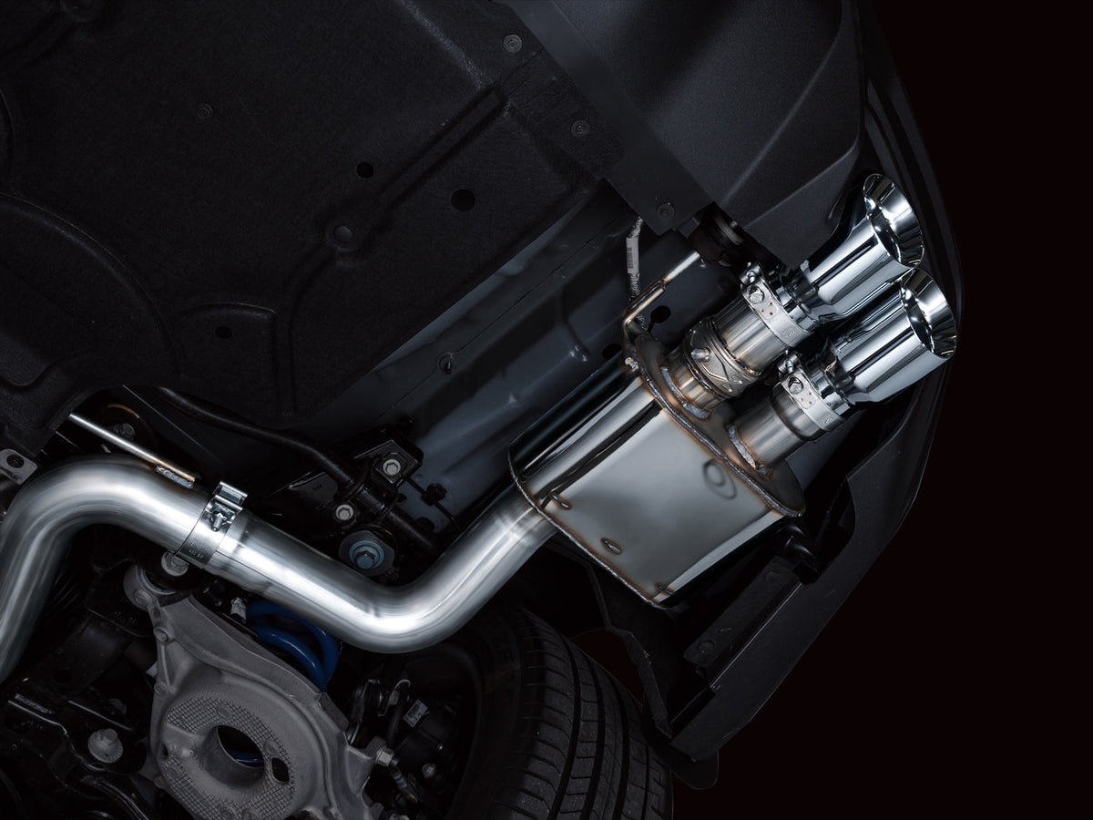 AWE SwitchPath™ Exhaust for S650 Ford Mustang GT Fastback - Quad Chrome Silver Tips image 5