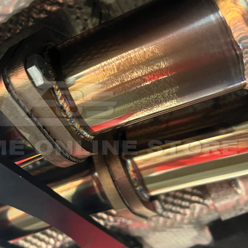 2015-2020 BMW F80 M3 F82 F83 M4 Resonated Mid Pipe Exhaust image 4