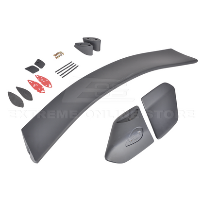 2016-21 Honda Civic Hatchback Type R Conversion Rear Spoiler W/ Spoon Roof Spoiler image 7