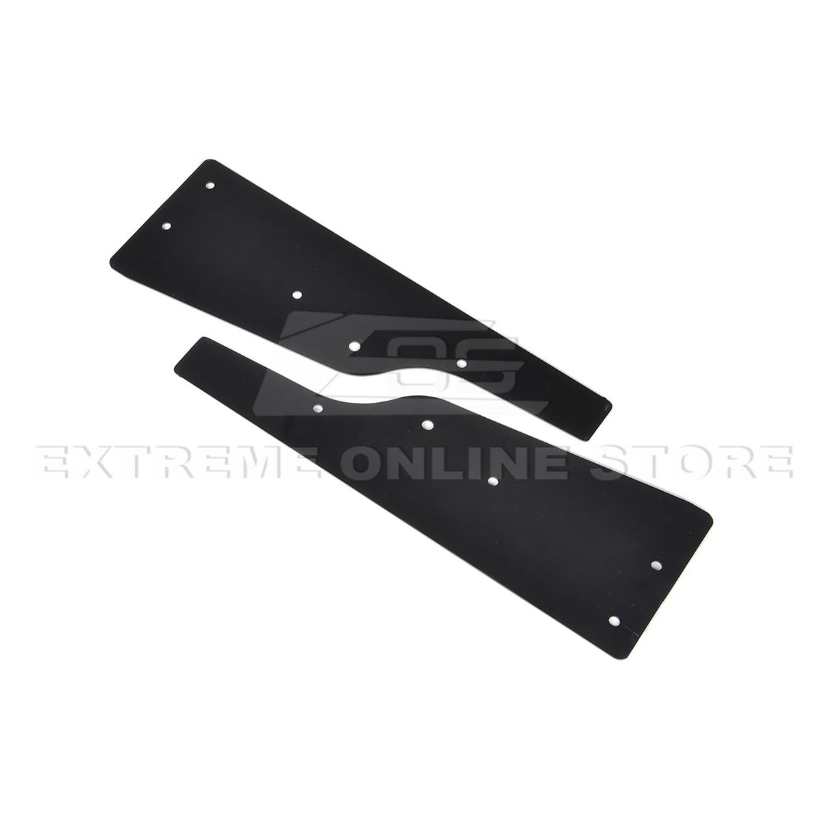 Corvette C6 Base Model Extended Front Splitter Lip Side Skirts Rocker Panels image 67