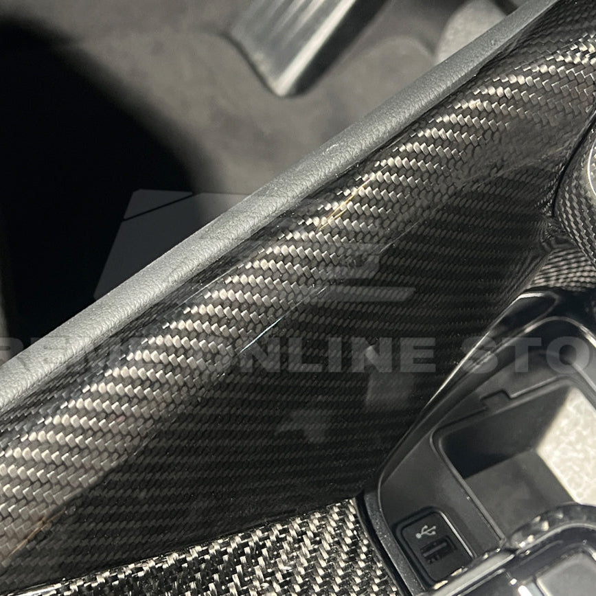 2020-Up Toyota Supra Center Console Side Panel Cover image 4