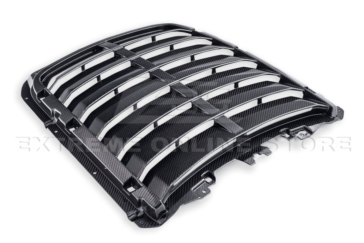 2020-23 Ford Mustang GT500 DRY Carbon Fiber Front Hood Vent & Rain Tray Cover image 8