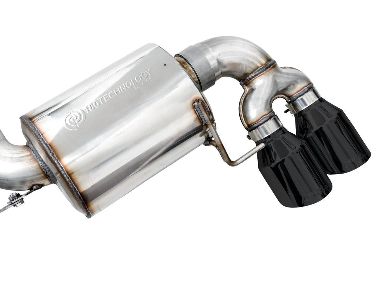 AWE Non-Resonated Touring Edition Exhaust for G2X M340i / M440i - Diamond Black Tips image 7