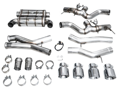 AWE SwitchPath™ Exhaust for BMW G87 M2 - Chrome Silver Tips image 15