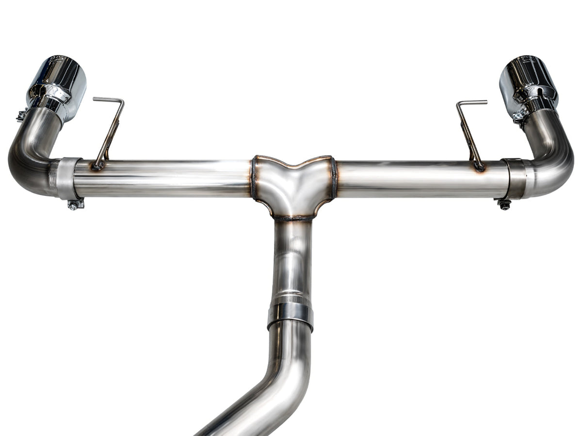 AWE Track Edition Axleback Exhaust for BMW G2X 330i/430i - Chrome Silver image 11