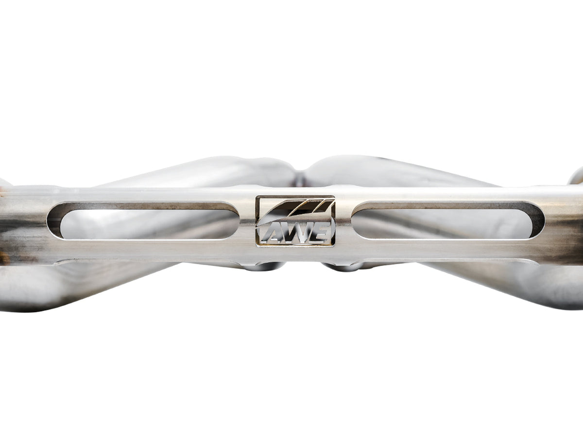 AWE Touring Edition Cat-back Exhaust for Gen6 Camaro SS / ZL1 / LT1 - Resonated - Diamond Black Tips (Quad Outlet) image 4