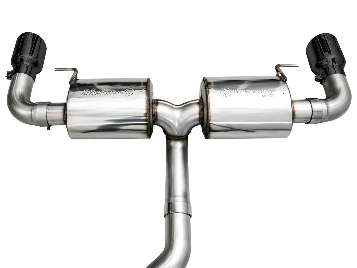 AWE Touring Edition Axle Back Exhaust for BMW G2X 330i/430i - Diamond Black image 10