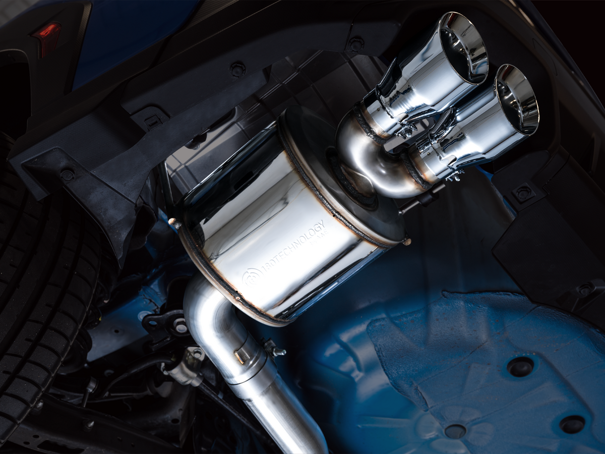 AWE Touring Edition Exhaust for VB Subaru WRX - Chrome Silver Tips image 10