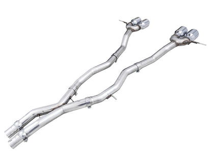 AWE Track Edition Catback Exhaust for BMW G8X M3/M4 - Chrome Silver Tips image 7